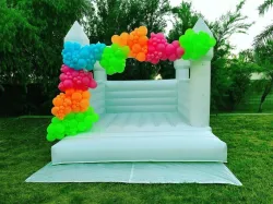 White Bounce House